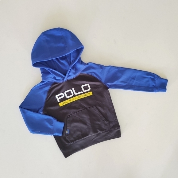 Polo Ralph Lauren Other - POLO Ralph Lauren | Black & Blue Raglan Hoodie